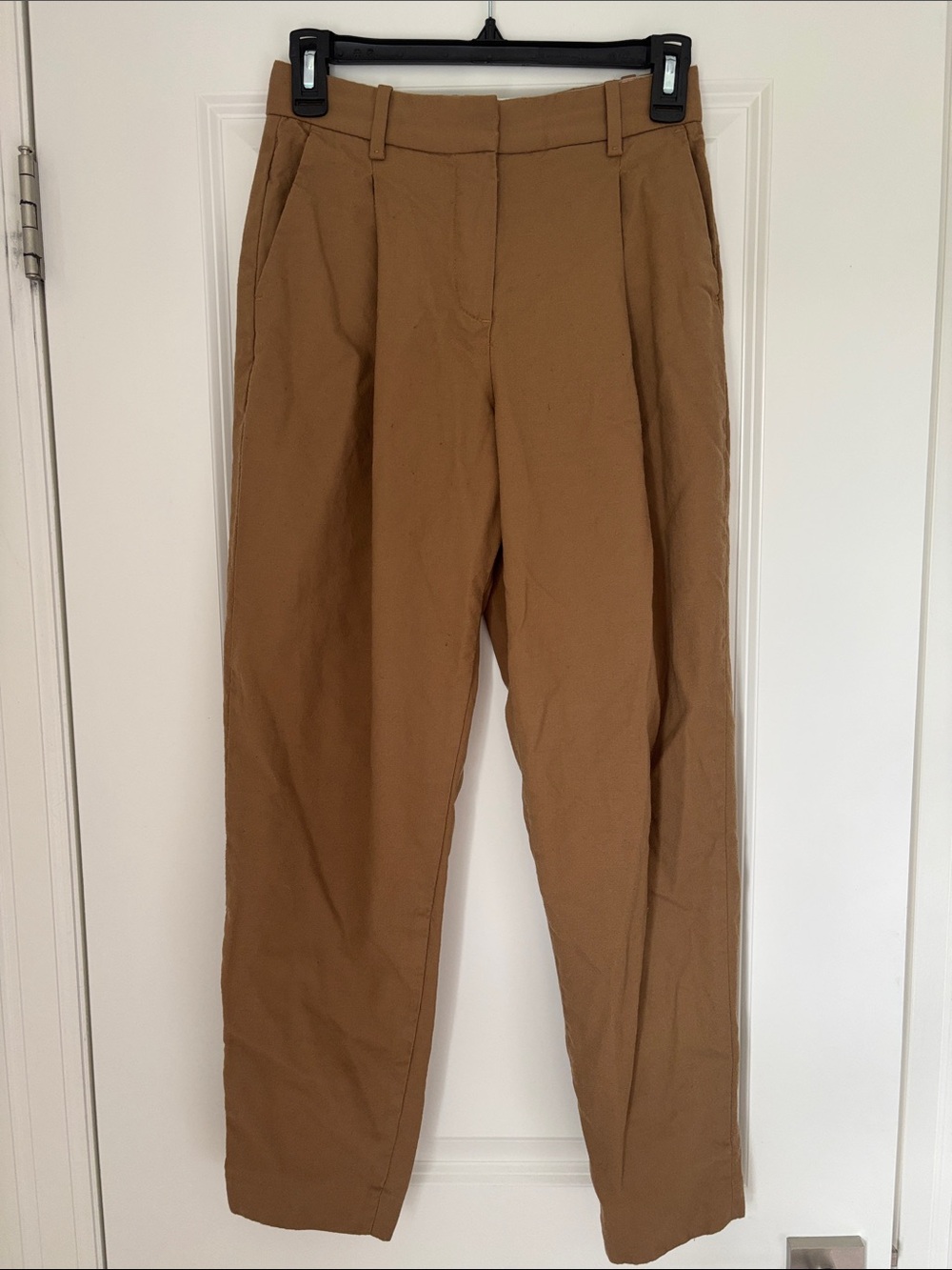 Massimo Dutti Trousers in Camel Brown
